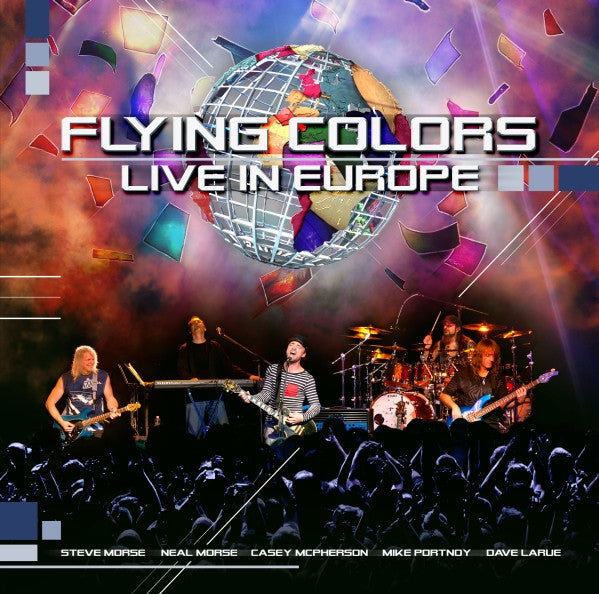 Flying Colors – Live In Europe (Transparent Vinyl, Numbered, 3LP, 2013)