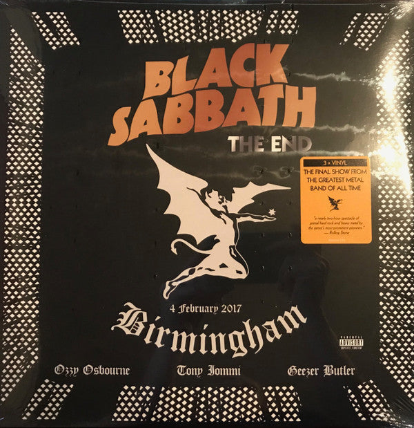 Black Sabbath – The End (3xLP, 180gm, Live Birmingham 2017)